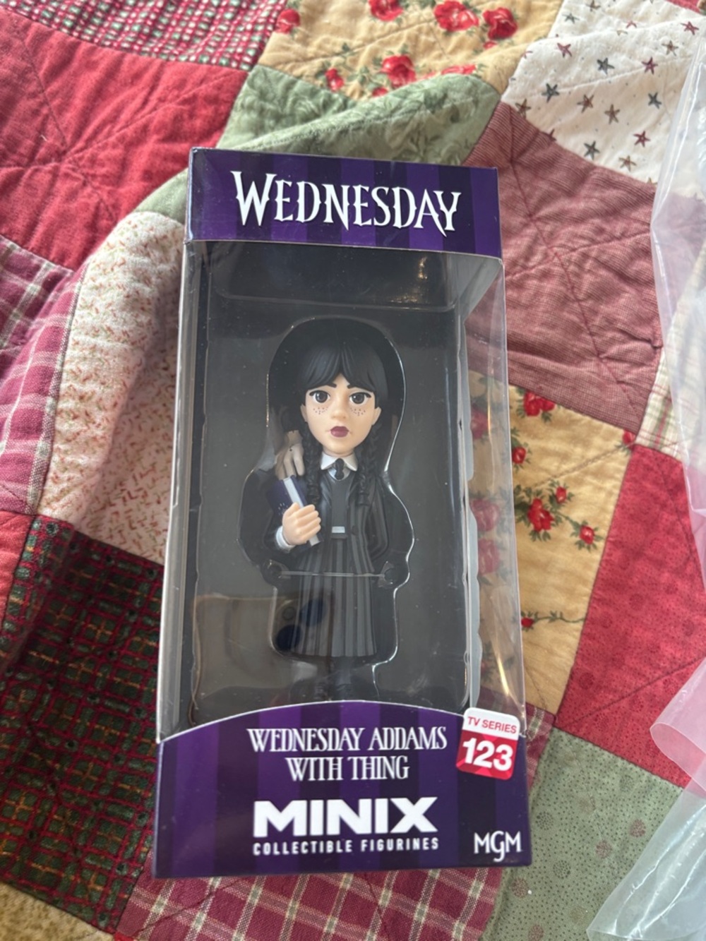MINIX Wednesday Addams Collectible Figurine - Black